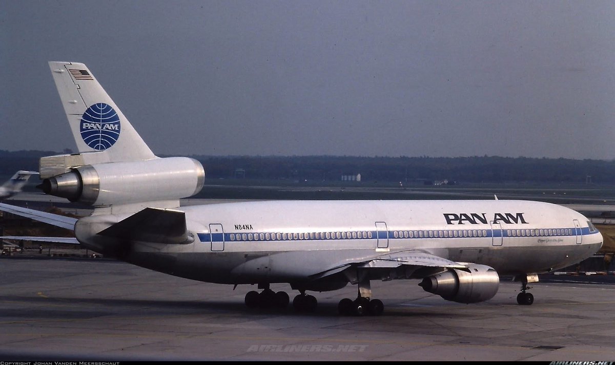 Pan American World Airways
Douglas DC-10-30 N84NA 
FRA/EDDF Flughafen Frankfurt Main
October 28, 1982
Photo credit Johan Vanden Meersschaut
#AvGeek #Airline #Aviation #AvGeeks #Douglas #DC10 #PanAm #FRA #Frankfurt <a href="/FlyPanAm/">Pan Am</a> #EDDF <a href="/panamhistory/">panamhistory</a> 🇺🇸