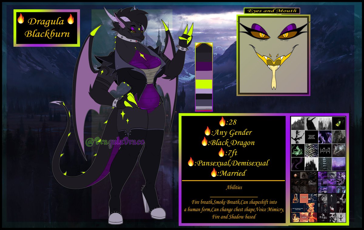DragulaDraco's tweet photo. "Dragula The Black Dragon Fursona"
#Dragon #DragonFursona #DragonFurry #Furryart #DragonfurryArt #BlackDragon #BlackDragonFursona https://t.co/E5FSLA6i0n