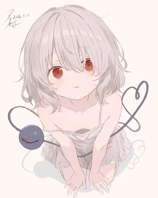 #凍結祭りでフォロワー減ったから自己紹介して逆に増やす 見ての通りの儚い子を描くことが大好きです 最近はアルビノな子ばかり描いてます