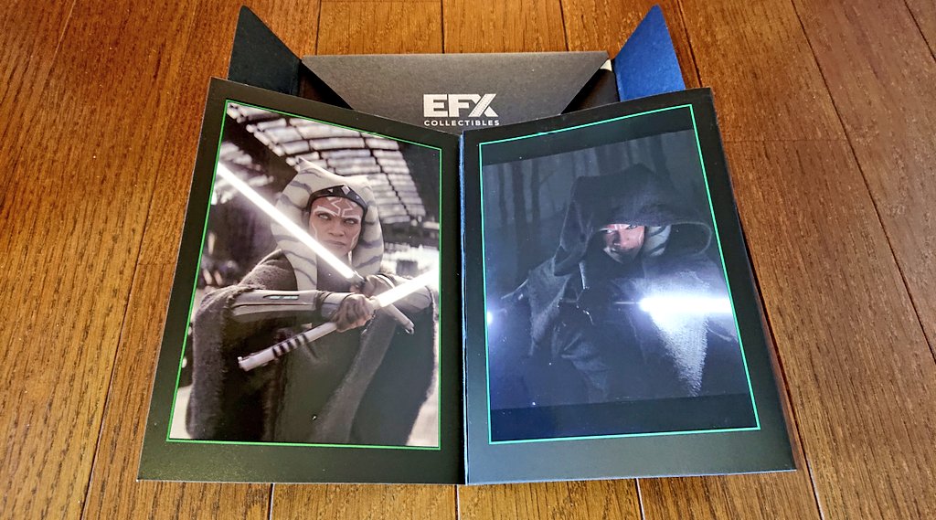 chong_tian80070's tweet photo. EFX プロップレプリカ アソーカライトセーバー購入！！！！！
嗚呼 めちゃくちゃ格好良いぞAHSOKA
そしてセーバー グリーヴァス越え倍の8刀流！ https://t.co/CixLTdikyD