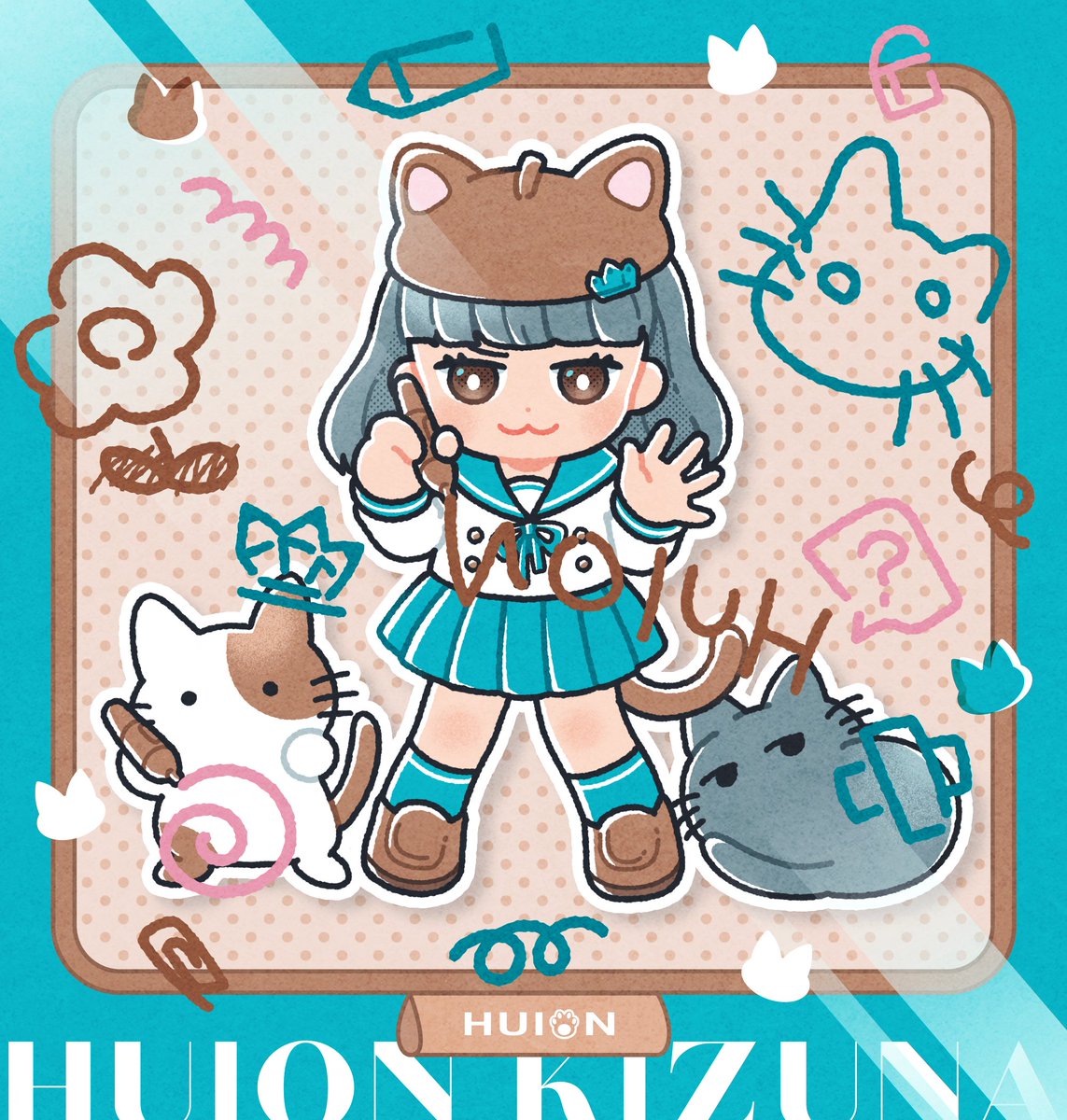 pinopo_'s tweet image. 真剣におえかき！🖍️
#HUION #HUION創作