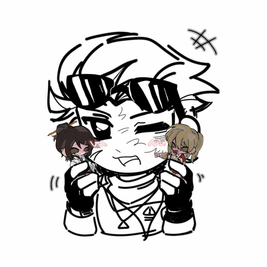 Hayakawasq's tweet photo. my df made this artwork…
vigilance is holding me and Ayumi！💕 https://t.co/EsRFO8cWw3