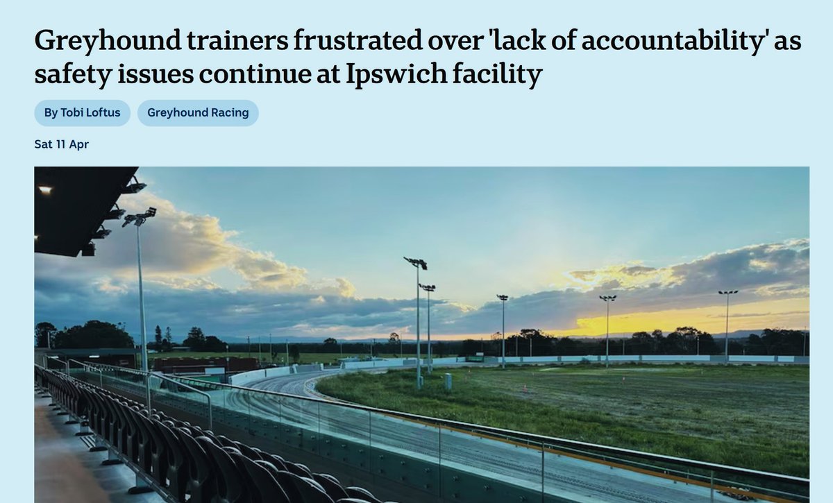 Coalition for the Protection of Greyhounds tweet media