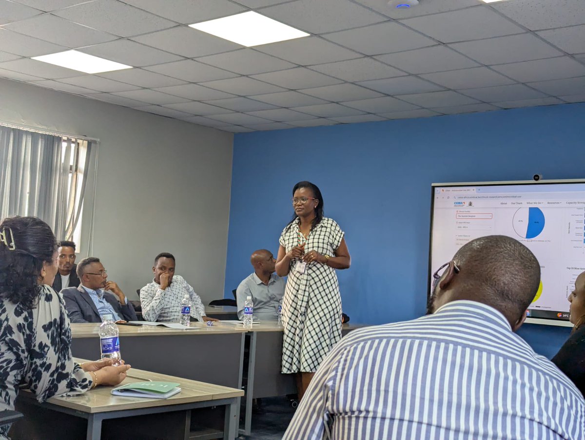 CEMA_Africa's tweet image. #CEMA was delighted to host Kenya &amp;amp; Ethiopia's Ministries of Health for critical conversations on #AMR. Our AMR dashboard built by CEMA scientists tracks infection patterns down to facility level. Better #Data visibility is a powerful way to fight AMR.