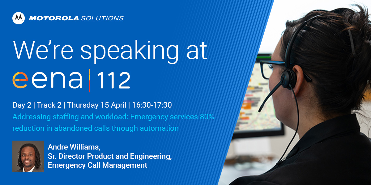 Minerva_Tech's tweet photo. #EENA2026! 
⏳Stop by stand 1 to see how Motorola Solutions is making emergency response more resilient or catch day 2 speaker session on how automation is reshaping abandoned call handling. Final chance to book your booth tour: https://t.co/g30bT56yE5 https://t.co/tASBUes8sn