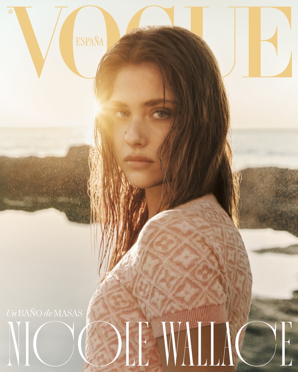 A punto de estrenar ‘La casa de los espíritus’, Nicole Wallace protagoniza su primera portada de Vogue.💛
💌 A la venta el próximo martes, 21 de abril