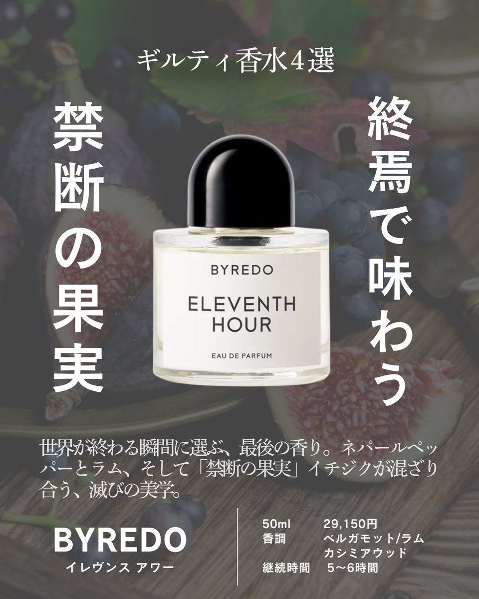 zzzgoo｜秘密の香水屋さん tweet media