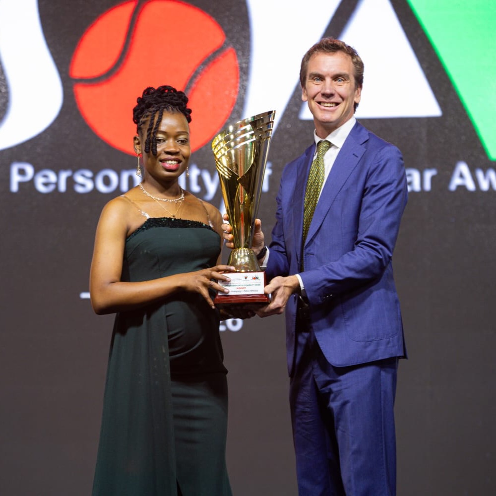 kenyapara's tweet photo. The 2025 World Para Athletics javelin T13 silver medallist, Sheila Wanyonyi was crowned the 2025 Sportswoman with Disability during the 2025 Sports Personality of the Year Award (SOYA) Gala on Friday night at the Uhuru Gardens.
#SOYA2025 https://t.co/o6s5yu0ugC