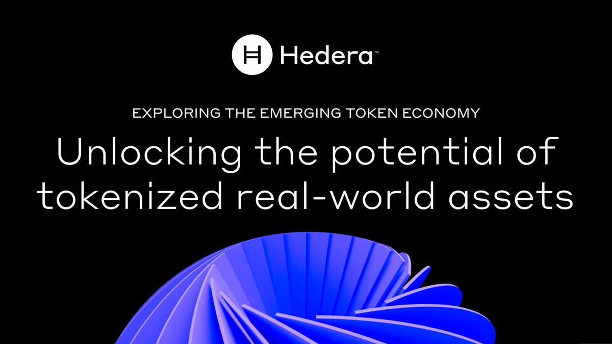 hedera's tweet image. Real-world asset tokenization is an emerging multi-trillion dollar opportunity for both institutions and investors. From money market funds to commodities, Hedera is the network institutions trust to make it happen.

Explore tokenization on Hedera 👉hedera.com/tokenization-e…