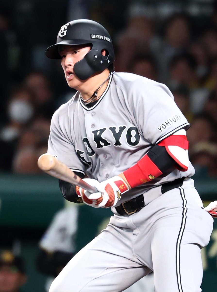 四回表】巨人 2-0 阪神 一死から #大城卓三 選手の中前安打、#増田陸