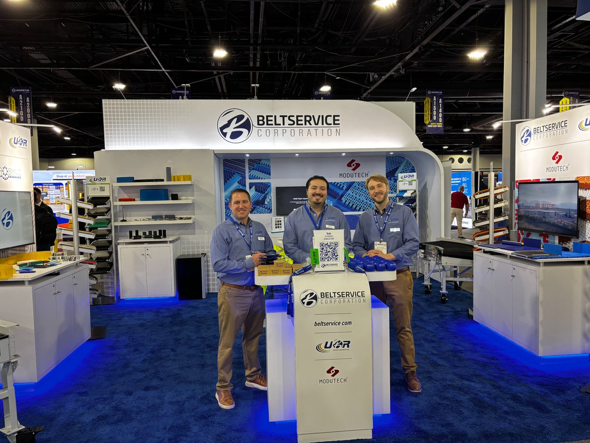 It's great to be here at #MODEX2026 this week!

We're on the floor with customers, partners and other industry professionals, hearing what challenges they’re focused on and talking about how #BeltserviceCorporation can help.

If you’re attending the show, stop by and say hello.