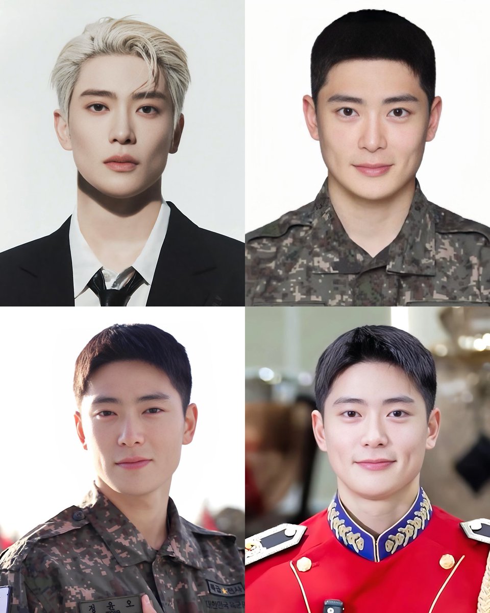 เข้ากรม 546วันไม่นานเลย(นานㅠㅠ) เหลืออีกสิบกว่าวันพาร์ทการเป็นทหารของแจฮยอนใกล้จะจบแน้วจิงๆ ถ้าไม่ใช่ทหารจากค่ายยุกซาที่ใช้ความหล่อตุวเองได้คุ้มที่สุดอะ ฮีเกิดเพื่อมาเป็นพี่คนหล่อของคนทั้งแผ่นดินมาก 🥹🥹🫶🏻

• จากแจฮยอน nct 
• สู่ว่าที่พี่ทหาร (เข้ากรมวันแรก)
> พลทหาร
> สิบตรี