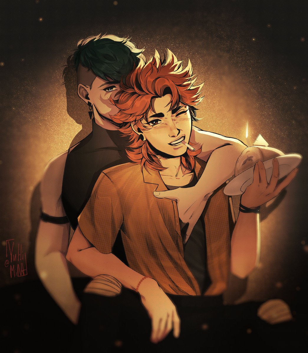 YuHiMint's tweet photo. Hello #PortofolioDay 
I'm YuHi🍃
I love drawing my original characters and working on an ongoing supernatural comic~ https://t.co/e9v36K5vMx