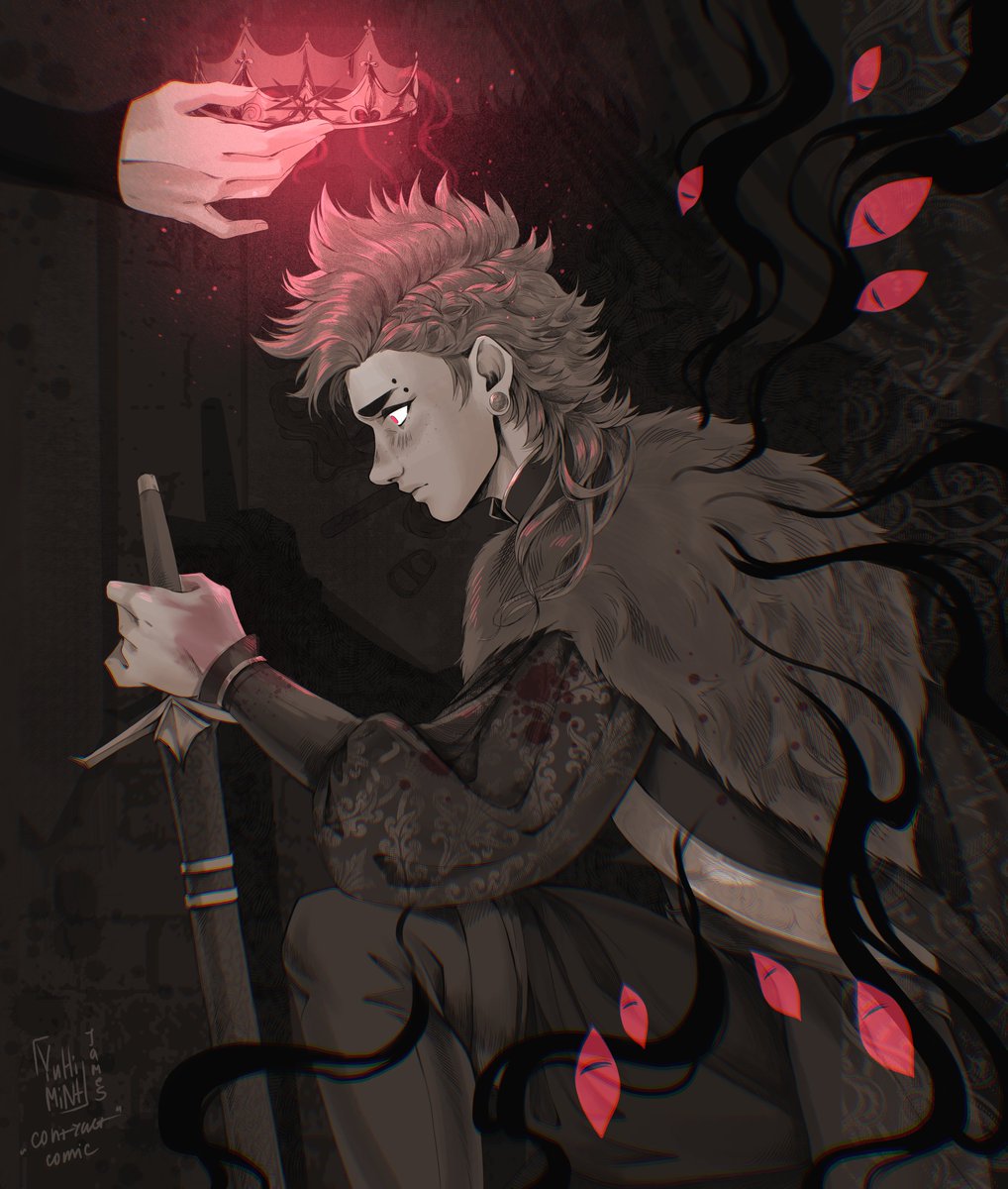 YuHiMint's tweet photo. Hello #PortofolioDay 
I'm YuHi🍃
I love drawing my original characters and working on an ongoing supernatural comic~ https://t.co/e9v36K5vMx