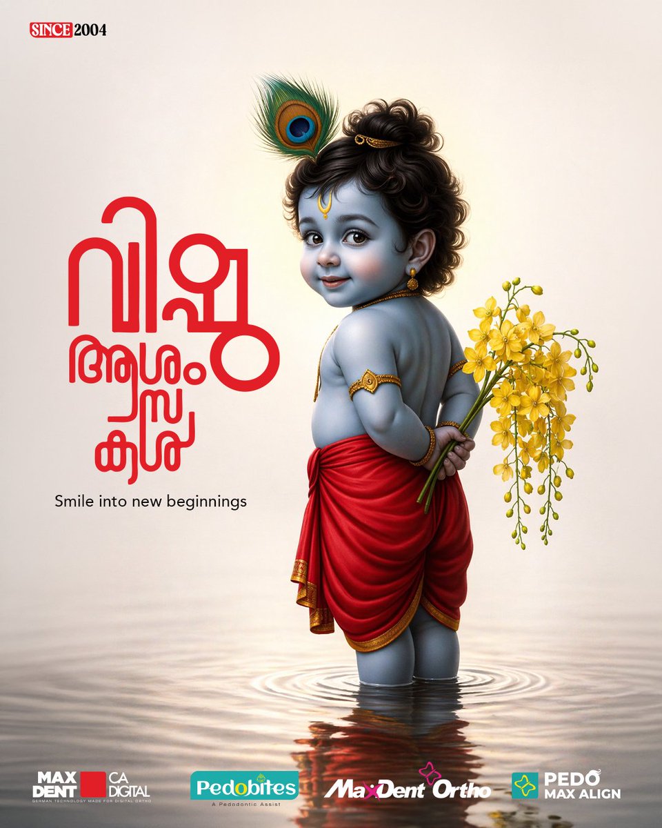 ✨ May this Vishu bless you with prosperity and endless happiness. 🌼
.
.
#MaxDent #HappyVishu #Vishu #Vishu2026 #VishuKani