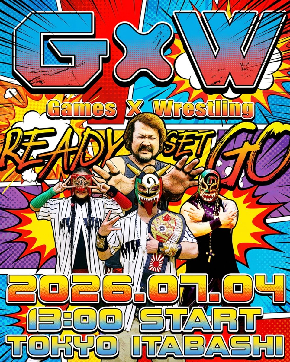 GXW|Games X Wrestling tweet media