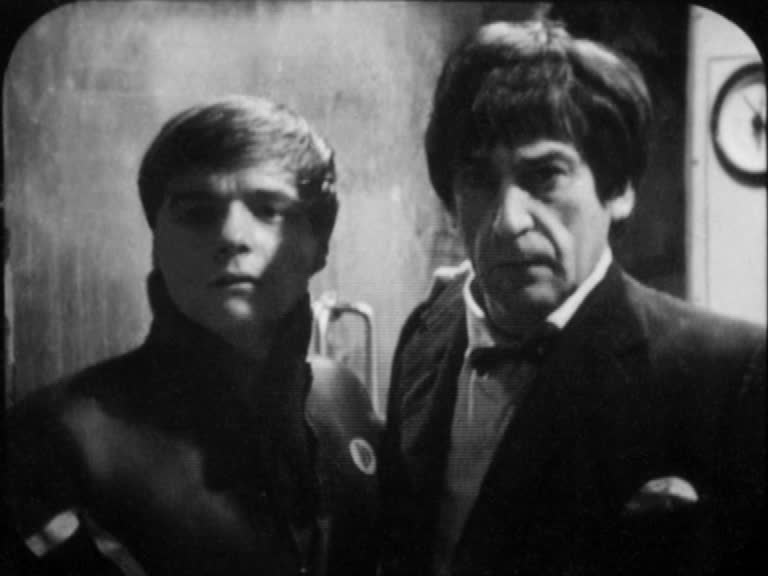 DoctorWhoPix's tweet image. The Second Doctor (Patrick Troughton) and Ben (Michael Craze) #DoctorWho #DrWho
