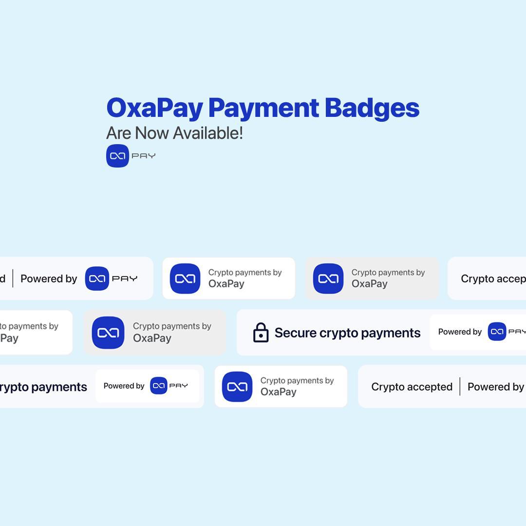 OxaPay tweet media