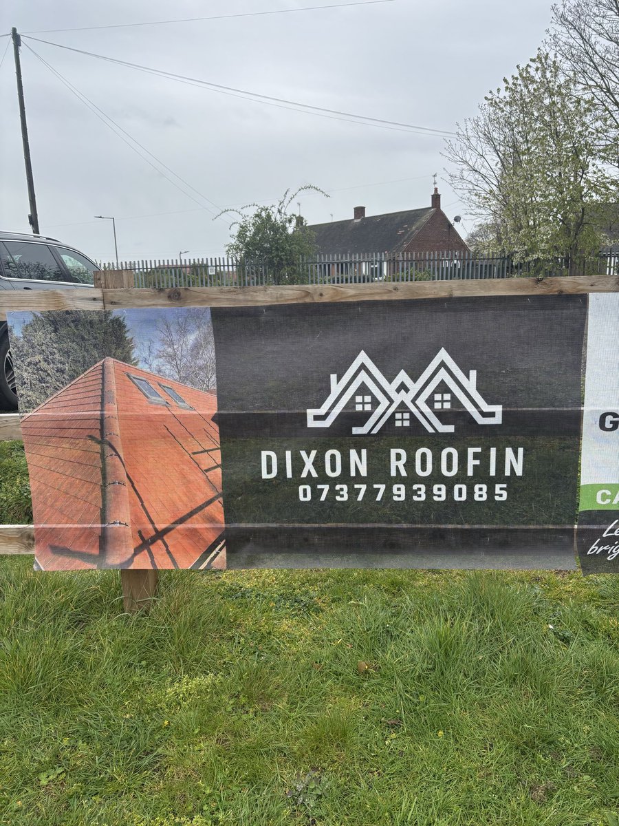 WelfareJfc's tweet photo. SPONSOR SHOUTOUT - DIXON ROOFING

Massive thanks to DIXON ROOFING for taking up our Pitchside Banner offer at Shaw Wood. 

For just £75 they got the banner designed and printed, installed, site fees for 1 year and an advert in our Tournament programme that will be seen by 100s https://t.co/avlmS9CvmB
