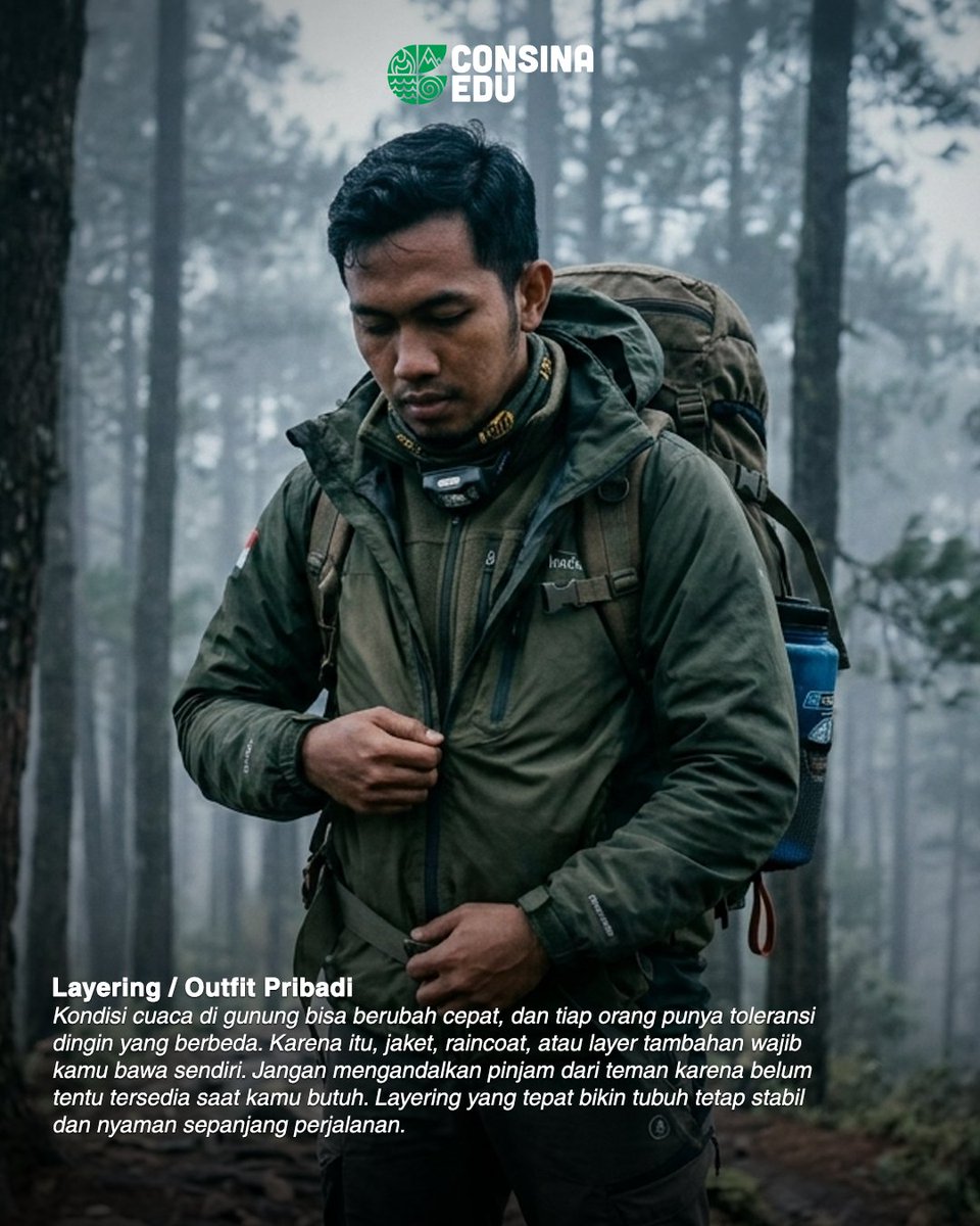 ConsinaOfficial's tweet image. Jangan sampai aman di awal, tapi nyusahin diri sendiri di tengah perjalanan.  

Kunjungi consina.com dan katalog @consina_adventure_catalog untuk berbagai produk-produk terbaik Consina lainnya.  

#consina #consinaadventure #consinaindonesia #hiking #pendaki
