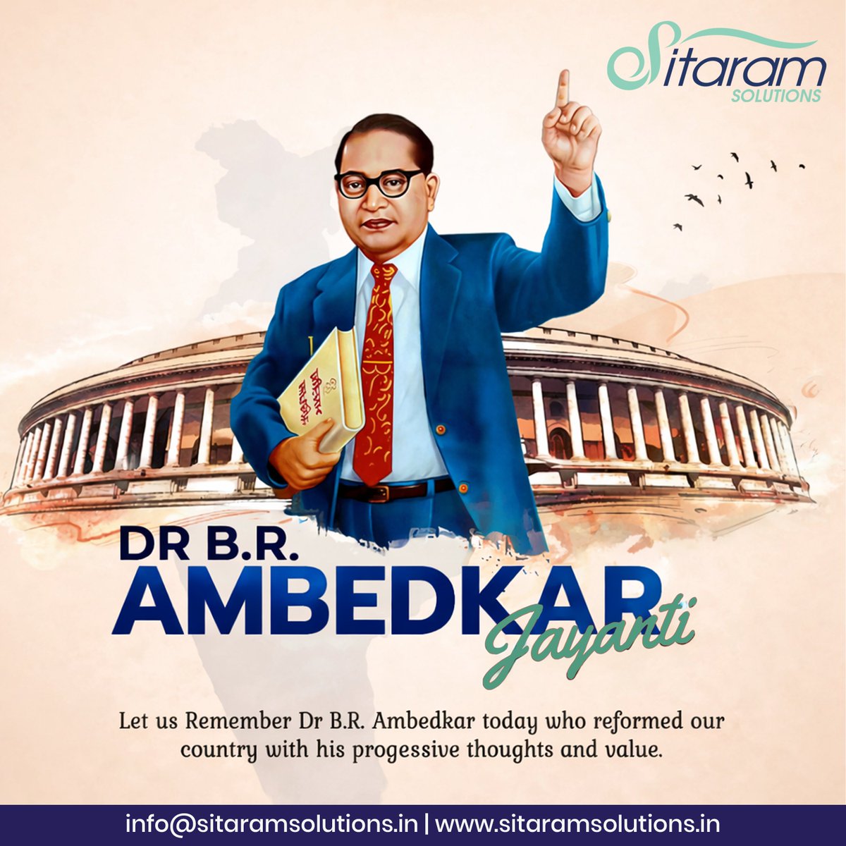 SitaramSolution's tweet image. Honoring Dr. B.R. Ambedkar and his vision of equality, justice, and dignity for all.

A legacy that continues to guide us forward.

#AmbedkarJayanti #DrBRAmbedkar #Equality #SitaramSolutions #Justice #Inspiration #India #Leadership