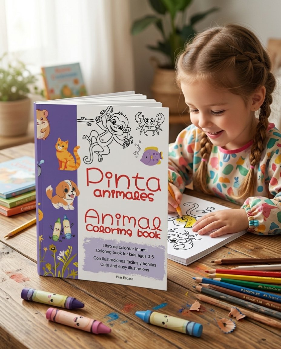 le_leesto's tweet image. ✏️¿Buscas un libro de colorear infantil que entretenga, eduque y relaje a los más pequeños?

💕Fomenta la #creatividad, la motricidad fina y la concentración, mientras los pequeños se divierten #coloreando.
💕40 páginas de ilustraciones

✏️ amzn.to/4lDWidO