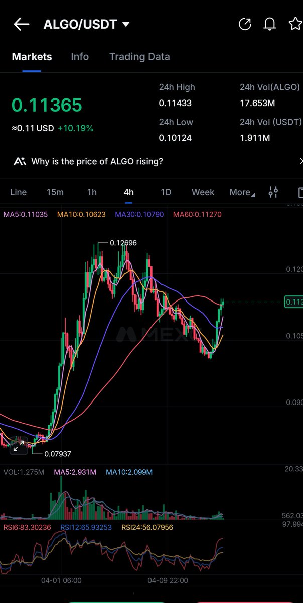 Efhamcrypto's tweet image. دي اغلب العملات اللي نزلتها اخر فتره وقت السلبيه القصوي 
الاغلبيه تنادي بانهيار الأسواق واختفاء العملات البديله وحقهم من اللي شافوه . 
لكن اقولهالك مره تانيه 
العملات البديله فقط القويه هي اللي هتتحرك وهتعمل أداء شبيه بأداء الدورات الماضيه . 
#Algo #Near #rendr #Avax
