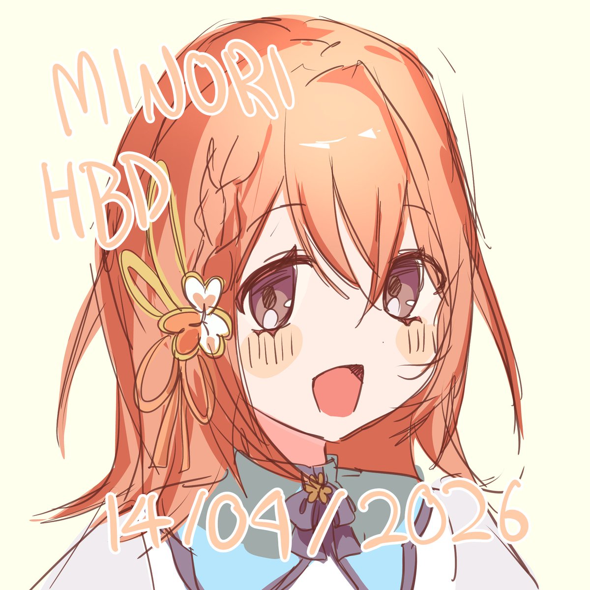 kittycandy444's tweet photo. happy birthday! 🌸🩵

#花里みのり誕生祭2026 https://t.co/m8A83UKb4p