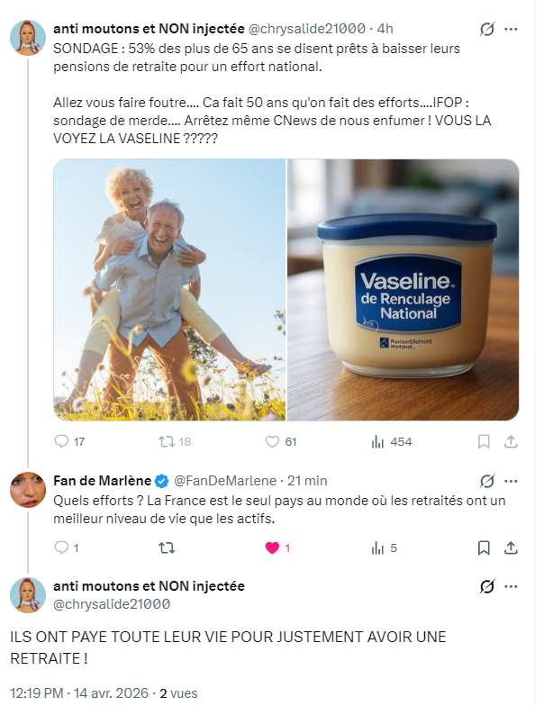 Fan de Marlène tweet media