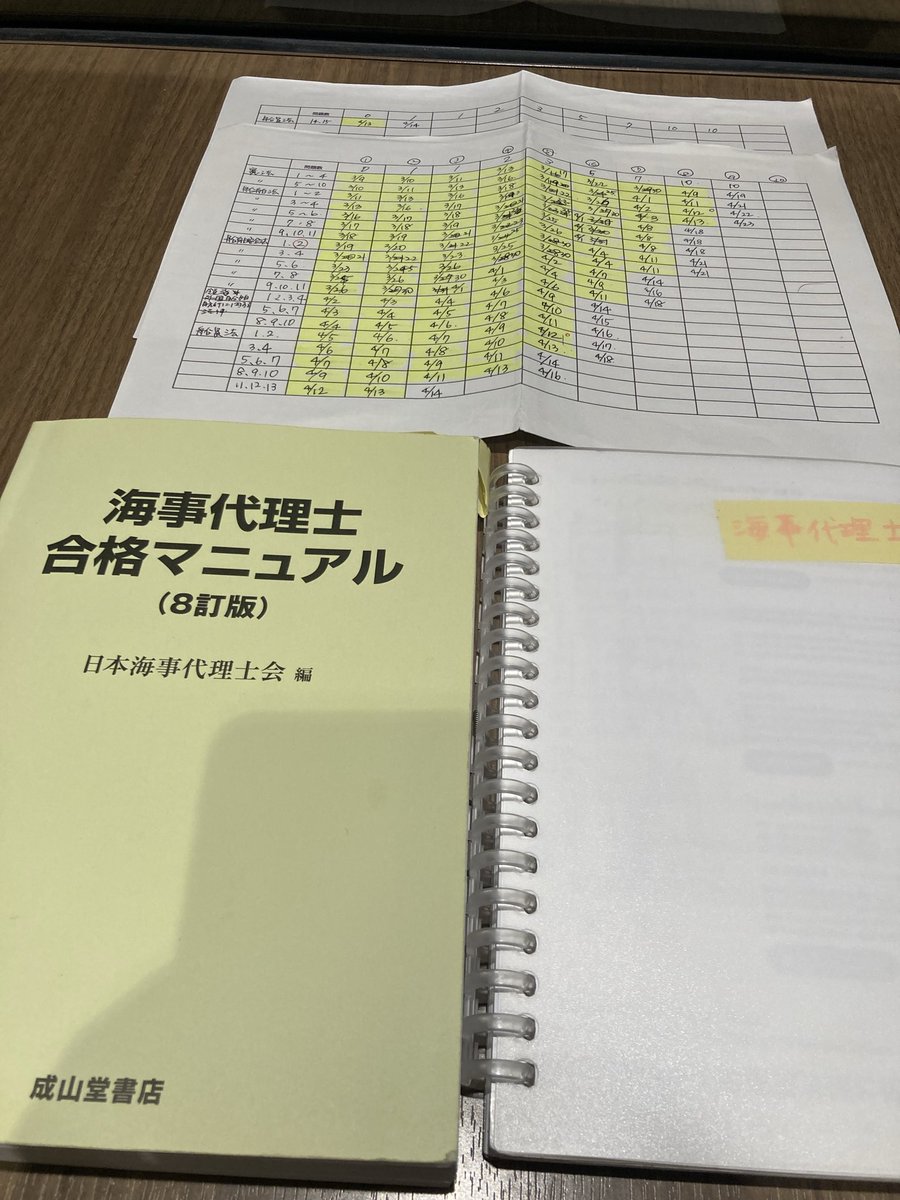 FUSA@海事代理士受験生 tweet media