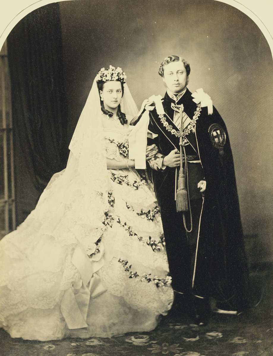 princess alexandra of denmark wedding dress Princess alexandra wedding denmark Black and White Stock Photos & Images