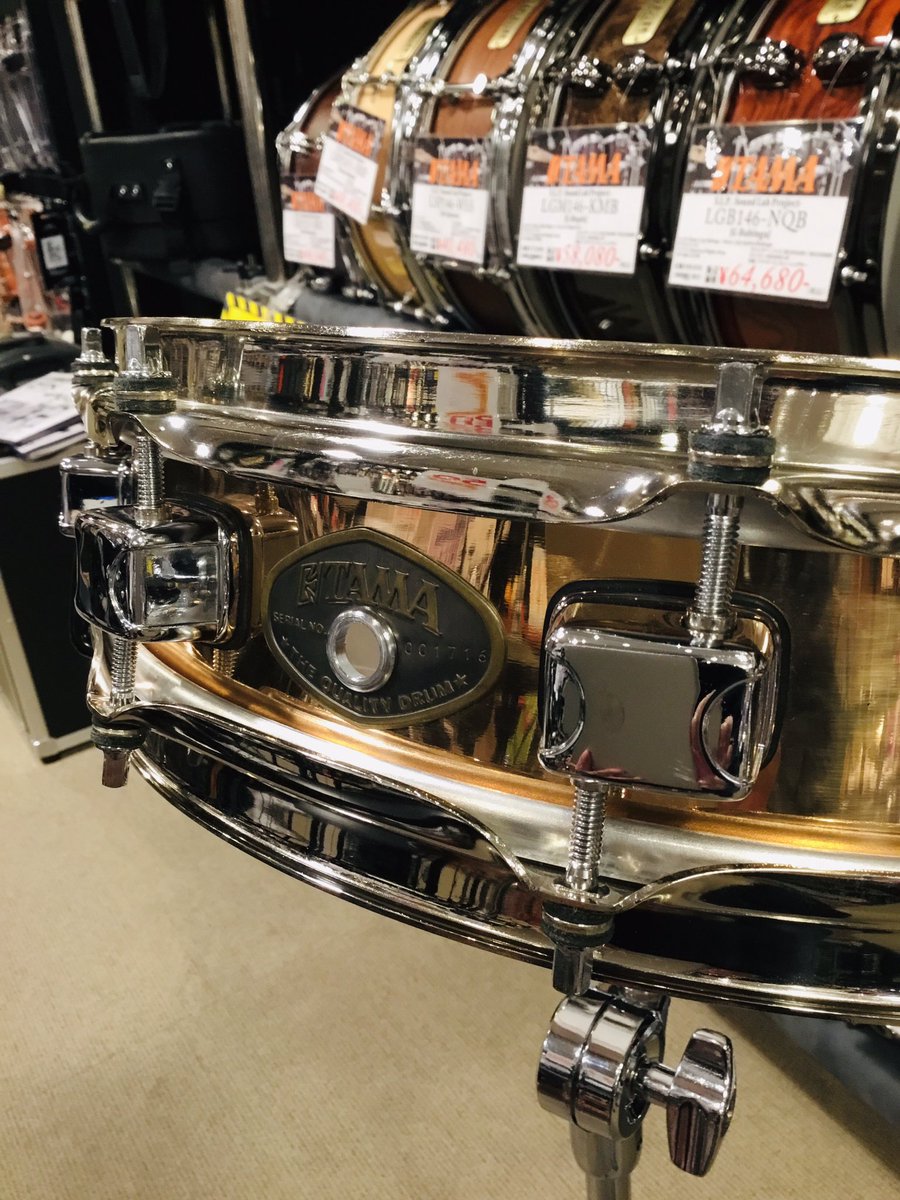 ゴゴゴゴゴゴ…② #良品中古スネア #鋭意準備中 #tamadrums
