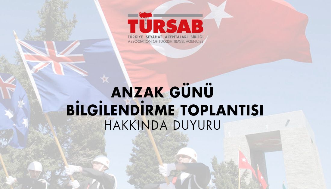 Değerli Üyelerimiz,

Birliğimiz; Avustralya Hükümeti Gazi İşleri Bakanlığı (DVA) ve Yeni Zelanda Savunma Kuvvetleri (NZDF) iş birliğiyle, 2026 yılında Gelibolu Yarımadası'nda gerçekleştirilecek olan "Gelibolu Anzak Günü Şafak Töreni" öncesinde bir bilgilendirme toplantısı