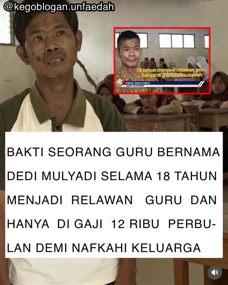 Masya Allah the real guru tanpa tanda jasah