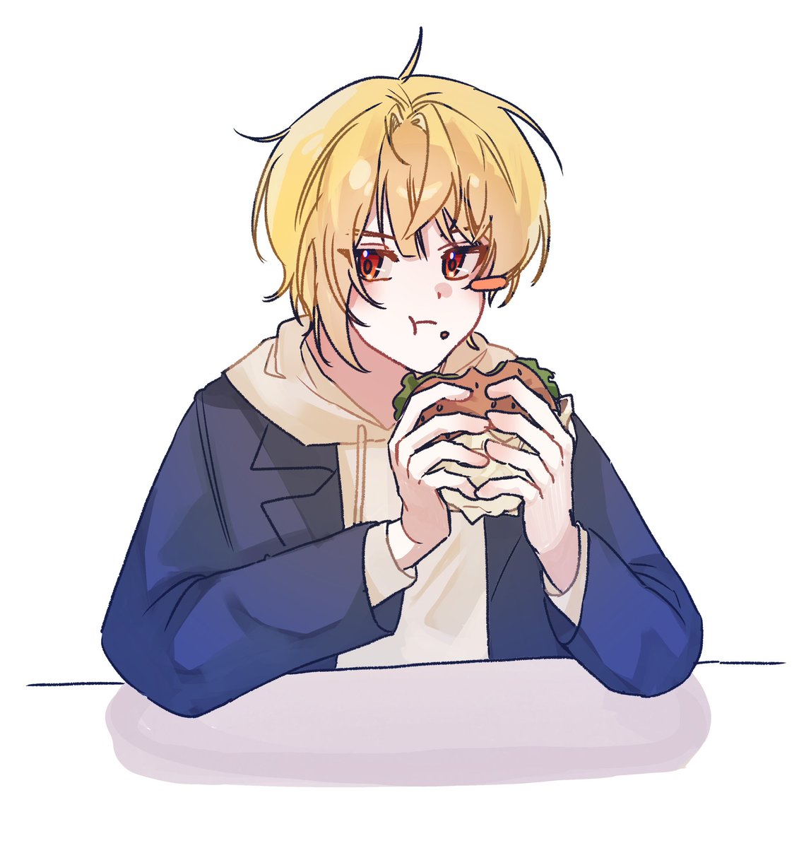 #송쿤_팬아트 
햄부기먹어용