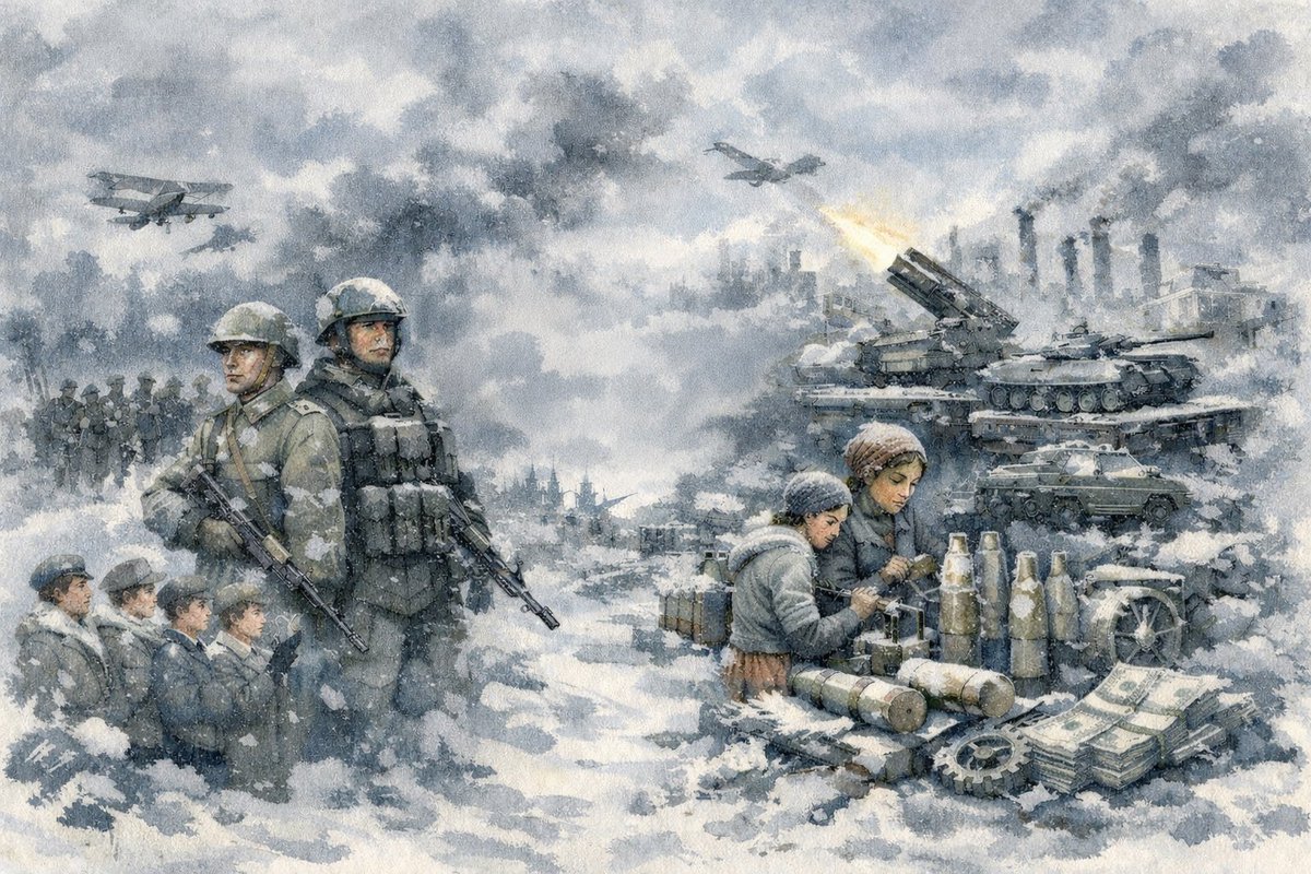 DelwinStrategy's tweet photo. (10/10) These were not commonly acknowledged conclusions when first laid out. But over time, the facts accumulated in their favor.
The #doctrinal concept I theorised below summarises the current approach to warfare now being employed:

« Il apparaît que la guerre actuelle illustre parfaitement le concept de “guerre permanente” : un état hybride et continu mêlant guerre et paix, où les leviers militaires, politiques, économiques et informationnels s’activent de manière simultanée et prolongée afin d’épuiser l’adversaire. »

I strive to remain as unbiased as possible in order to produce serious analysis and identify reality at the strategic level.

You can find most of my work on Substack here: https://t.co/zoTledbiDl

If there is a topic you would like me to tackle next, comment below or reach out.