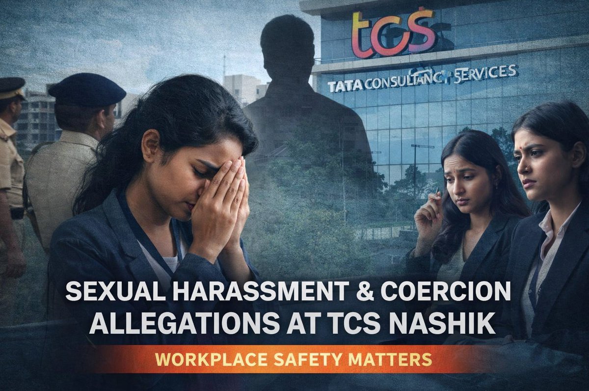 hrstop's tweet photo. #WorkplaceSafety #Leadership #HR #POSH #EmployeeTrust #HRTech #SafeWorkplaces

TCS Nashik case: No employee should feel unsafe or unheard. 
Strong HR systems can ensure that when someone asks for help, their voice does not get lost. https://t.co/XAVC24jTqb