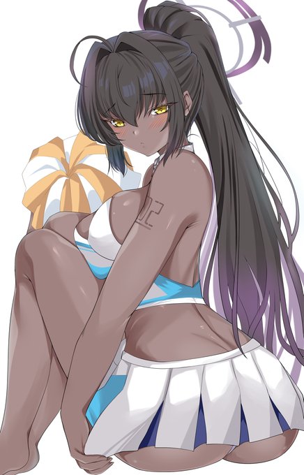 #ブルアカ #BlueArchive #角楯カリン
色を塗りました。 