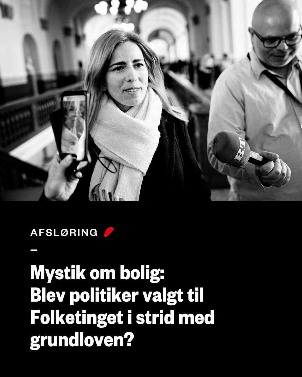 Ifølge grundloven skal folketingskandidater have fast bopæl i Danmark. En række oplysninger sår tvivl om, hvorvidt løsgænger Emilie Schytte lever op til det krav.

Læs artiklen her:
buff.ly/1e76o18