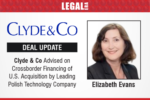 LegalEraGlobal's tweet image. Clyde &amp;amp; Co Advised On Crossborder Financing Of U.S. Acquisition By Leading Polish Technology Company

Link to read full News:
legaleraonline.com/global/deal-st…

#legalera #legalupdates #clydeco #crossborder #financing #poland #technology #acquisition