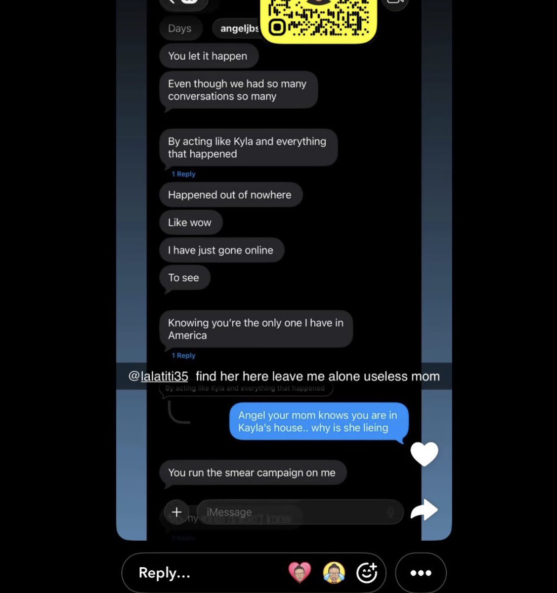 _tobyblush's tweet image. “Angel's mom begged me several times to marry her. They wanted to use me for papers but I don japa. Angel's Mom is a uselešš mother."

— BBNaija Angel's wife, Tumi shares, as she reveals she'll be calling the police on them soon.