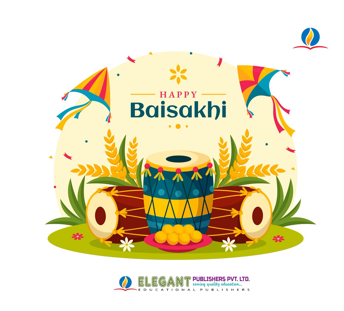 🌾✨ Happy Baisakhi! ✨🌾

May this Baisakhi bring happiness, prosperity, and success in your life.

📚 Elegant Publishers wishes you a bright future filled with knowledge and growth.

#HappyBaisakhi #ElegantPublishers #newbeginningsahead