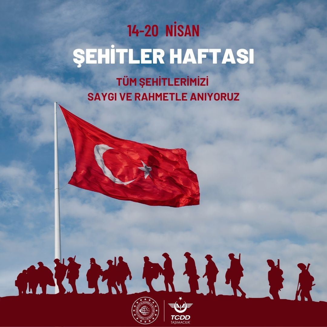 Bu toprakları bizlere vatan kılan, bayrağımızın göklerde özgürce dalgalanmasını sağlayan aziz şehitlerimizi #ŞehitlerHaftası’nda saygı, minnet ve rahmetle anıyoruz.