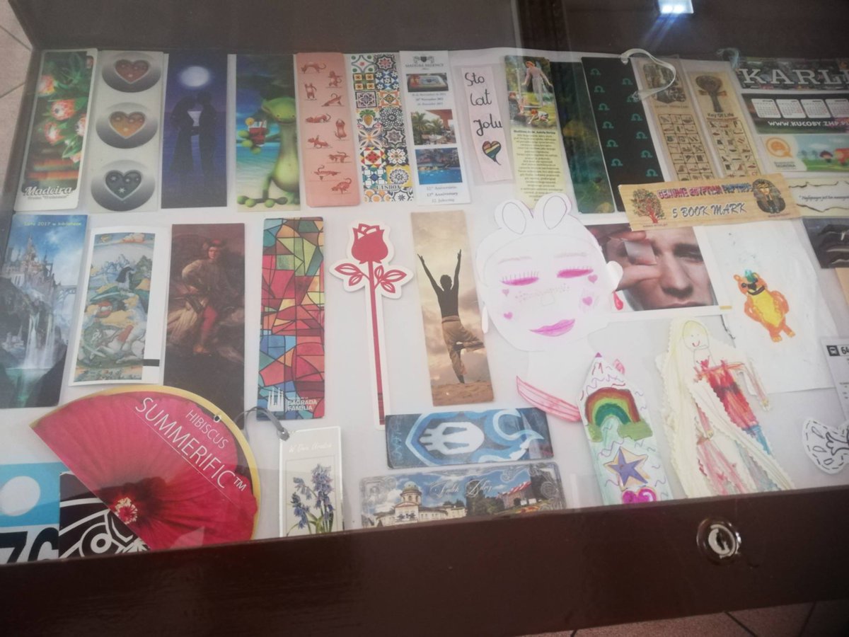 zdunzdunzdun's tweet image. An interesting exhibition in our library about bookmarks. Or rather, about what people leave as bookmarks in books. Do you see these #stamps from Guyana? 😍 #philately