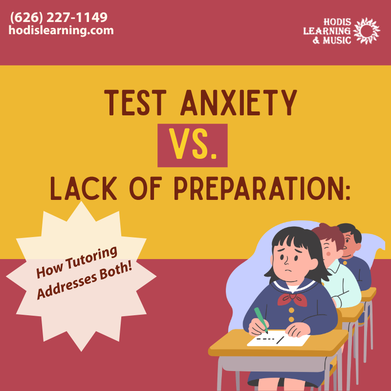 HodisLearning's tweet photo. Test anxiety or lack of prep?  📚✨
See how tutoring helps students fix both in our newest blog!
https://t.co/i6XD7aiPyJ
☀️☀️☀️
Sign Up For Tutoring!
626-227-1149 | https://t.co/hmRFze6vkG

#TestAnxiety #StudySkills #TutoringWorks https://t.co/zhV3b0hYJJ