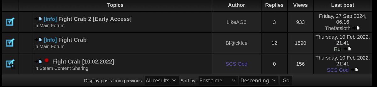 randomaccount2w's tweet photo. @NeoNusso @autopilotgod im sorry but i have reason to doubt those numbers, and it seems more than likely that it is just miscounting somehow, a main source for this is just the raw amount of views of a topic on a popular piracy site for that game being at 1600, keep in mind this is views not downloads https://t.co/7h7y4brJBQ