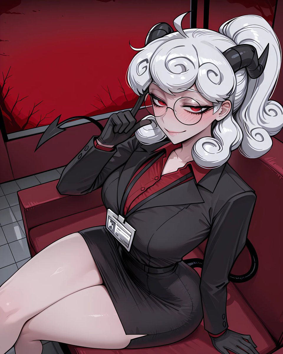 b3kslash's tweet photo. Pandemonica(Helltaker) https://t.co/M0o3A1DZj8