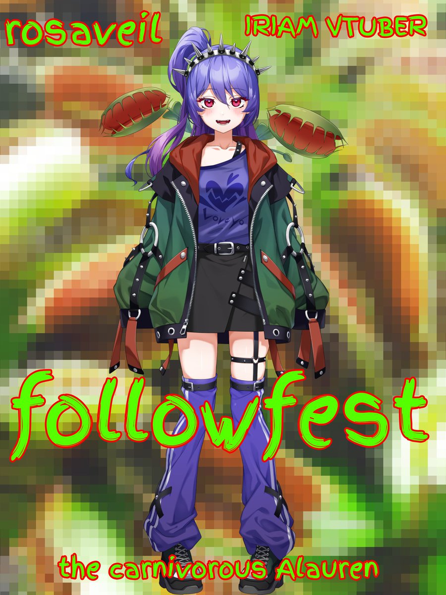 rosaveil 《IRIAM VTUBER 》♤ tweet media