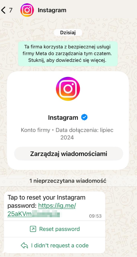 SecurityInside's tweet photo. Klasyczny phishing. Co robić, jak żyć?
- nie klikać, 
- nie podawać kodów/haseł, 
- blokować
- zgłaszać. https://t.co/df2q37ydxZ
