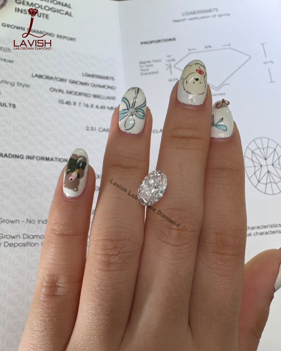 lavishlabgrown's tweet image. Elegance in every curve. 💎✨
Oval brilliance with timeless sophistication and radiant shine. 💫
---(140426B)---
DM for details | 🌐 lavishlabgrowndiamond.com
📱 +91 94848 41948

#LavishLabGrownDiamond #OvalDiamond #LabGrownLuxury #LuxuryJewelry #DiamondRing #TimelessElegance